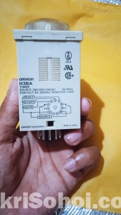 Omron H3BA timer relay